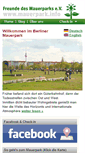 Mobile Screenshot of mauerpark.info